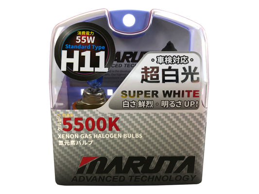 MARUTA | MTEC H11 55W SUPER WHITE MT-484 - Lámparas halógenas de gas xenón 5500K - Marca ECE - Bild 1