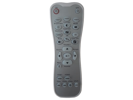 OPTOMA mando a distancia original BR-3003B, BR-3003W, SP.8ZE01GC01, L-27-5Key, 45.8ZE01G002, 45.8ZE01G001 - Bild 1